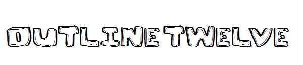 Outline Twelve字体