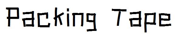 Packing Tape字体