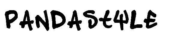 Pandastyle字体