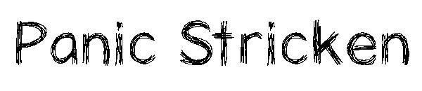 Panic Stricken字体