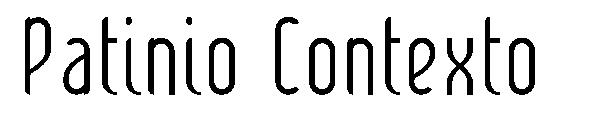 Patinio Contexto字体