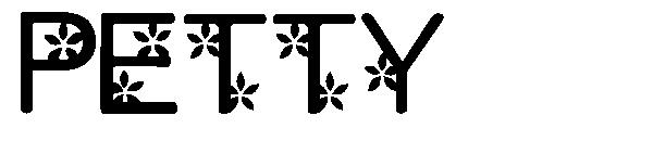 Petty1.0字体