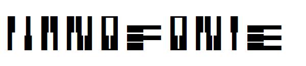 PianoFonte字体