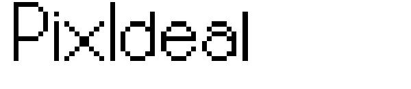 PixIdeal字体