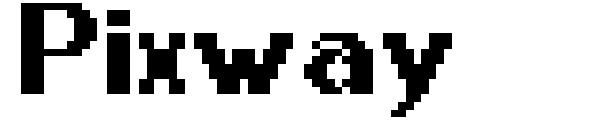 Pixway字体