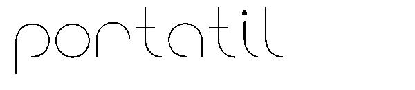 Portatil字体