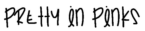 Pretty In Pinks字体