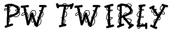 PW Twirly字体