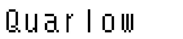 Quarlow字体