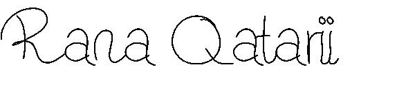 Rana Qatarii字体