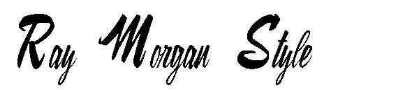 Ray Morgan Style字体