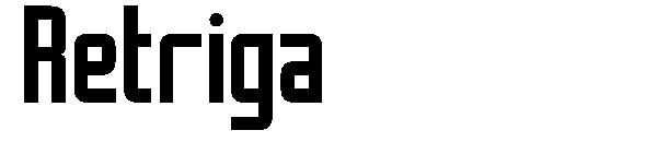 Retriga字体