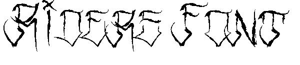 Riders Font字体