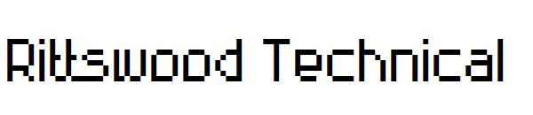 Rittswood Technical字体