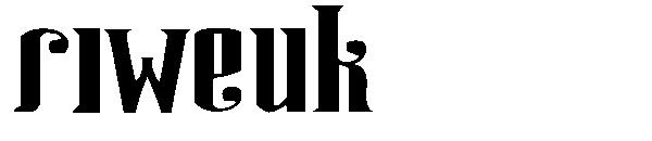 Riweuk字体