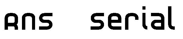 RNS  Serial字体
