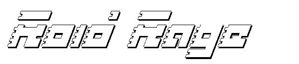 Roid Rage字体