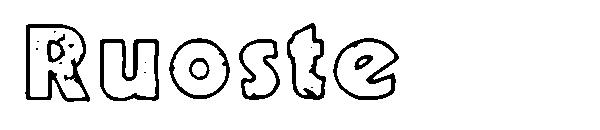 Ruoste字体