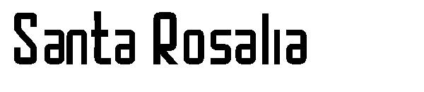 Santa Rosalia字体