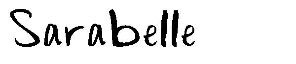 Sarabelle字体