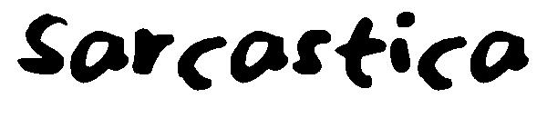 Sarcastica字体