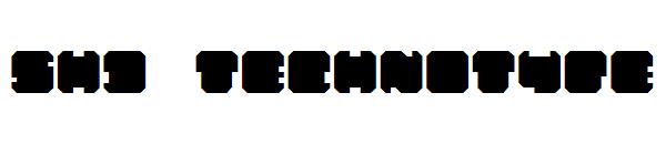 SHD TechnoType字体
