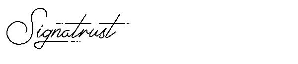 Signatrust字体