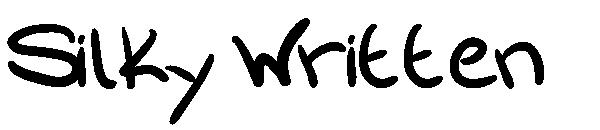 Silky Written字体