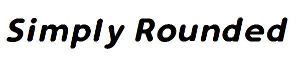Simply Rounded字体
