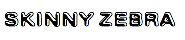 Skinny Zebra字体
