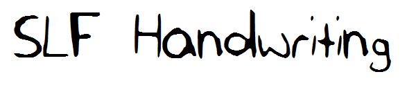 SLF Handwriting字体