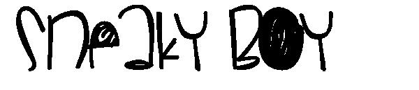 Sneaky Boy字体