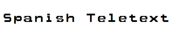 Spanish Teletext字体