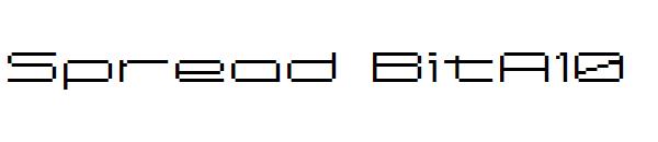 Spread BitA10字体