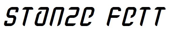 Stanze Fett字体