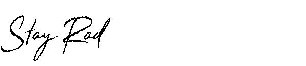 Stay Rad字体