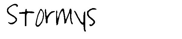 Stormys字体