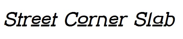Street Corner Slab字体