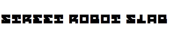 Street Robot Slab字体