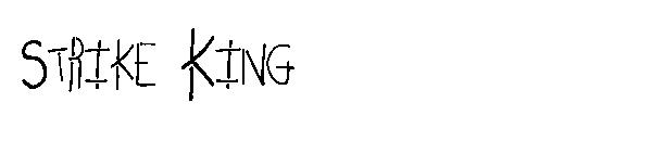 Strike King字体