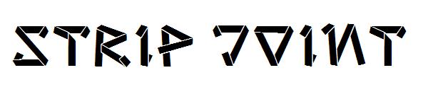 Strip Joint字体