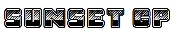 Sunset GP字体