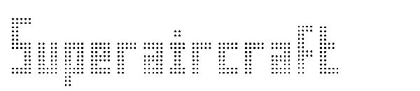 Superaircraft字体