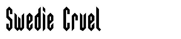 Swedie Cruel字体