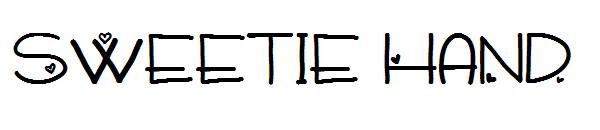 Sweetie Hand字体