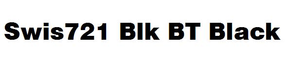 Swis721 Blk BT Black字体