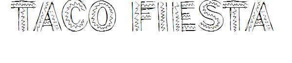 Taco Fiesta字体