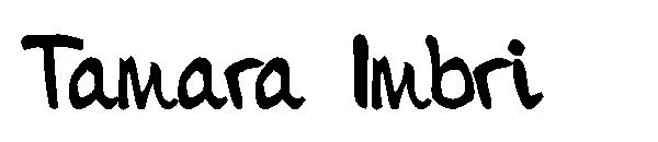 Tamara Imbri字体