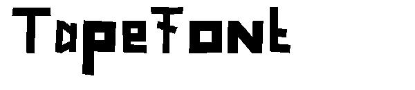 TapeFont字体