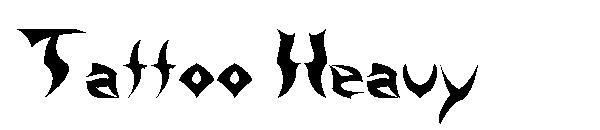 Tattoo Heavy字体